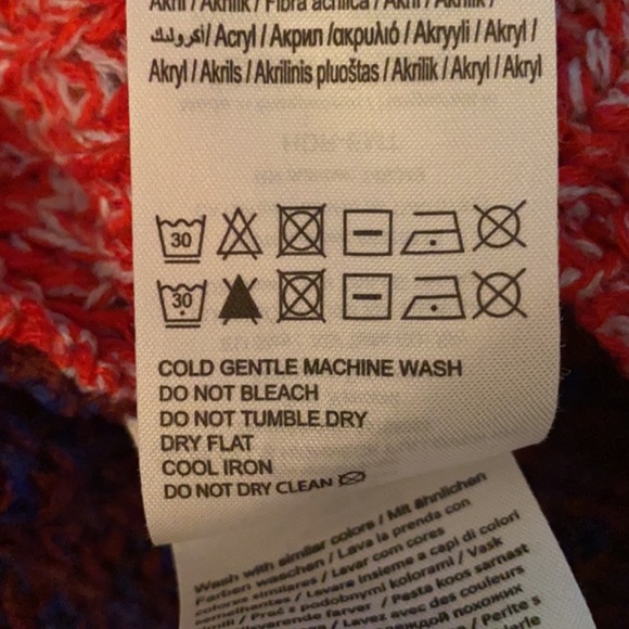 Only Our Story Cow Neck Long Sleeve Chunky Knot Sweater Sz XS - Picture 7 of 7